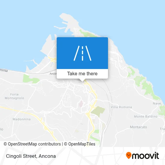 Cingoli Street map