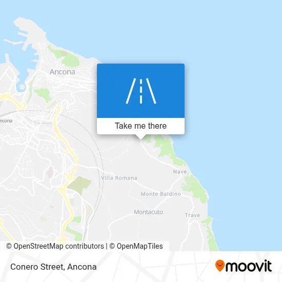 Conero Street map