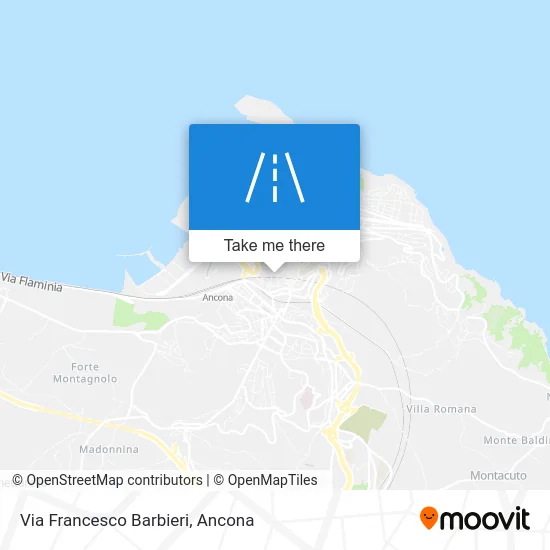 Francesco Barbieri Street map