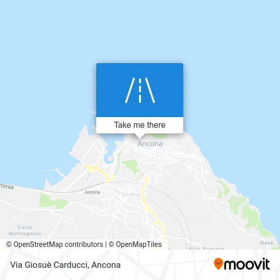 Giosuè Carducci Street map