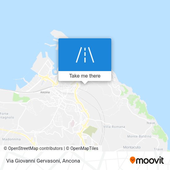 Via Giovanni Gervasoni map