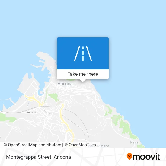 Montegrappa Street map