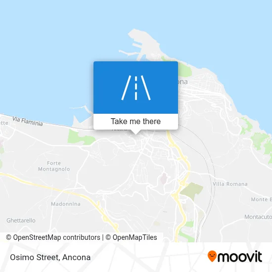 Osimo Street map