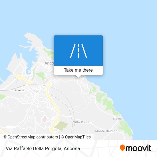 Via Raffaele Della Pergola map