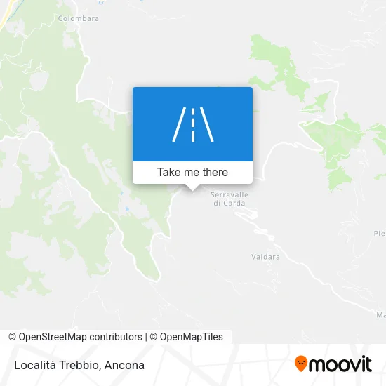 Località Trebbio map