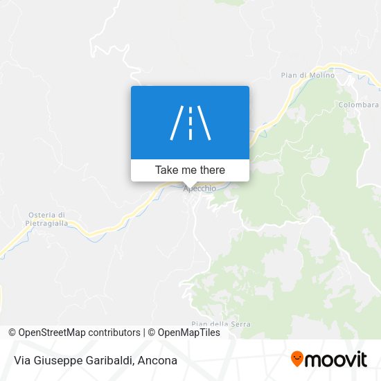 Via Giuseppe Garibaldi map