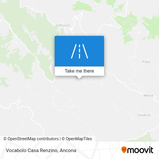 Vocabolo Casa Renzino map