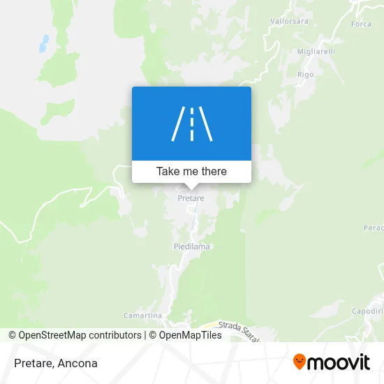 Pretare map