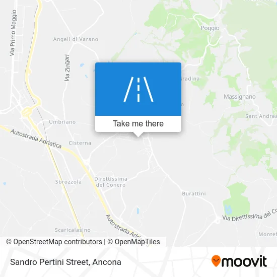 Sandro Pertini Street map