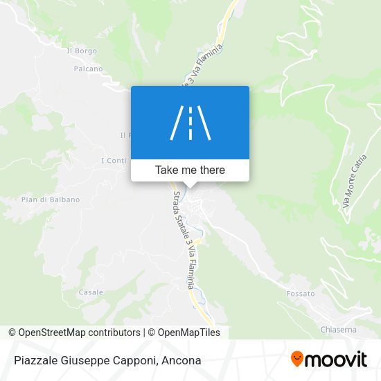 Piazzale Giuseppe Capponi map