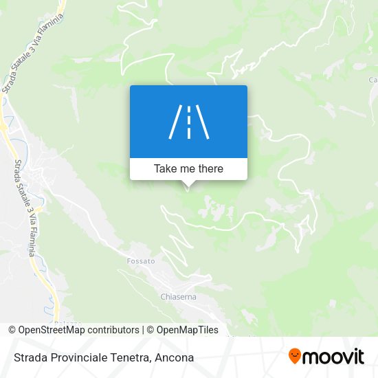 Strada Provinciale Tenetra map