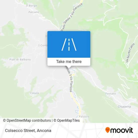 Colsecco Street map