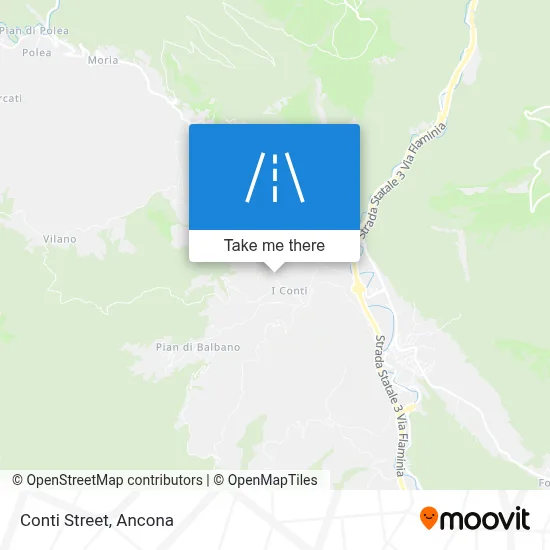 Conti Street map
