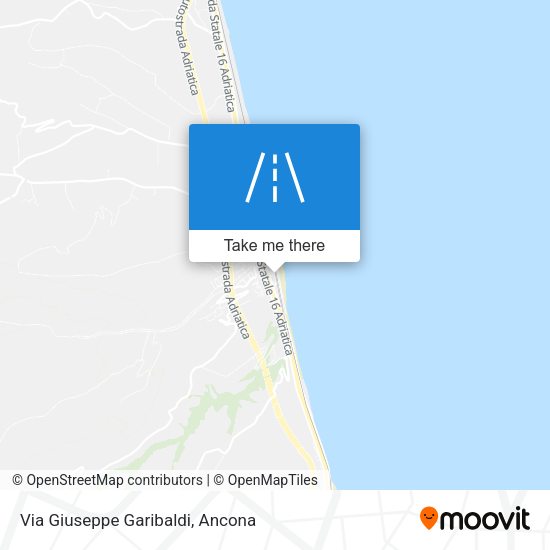 Via Giuseppe Garibaldi map