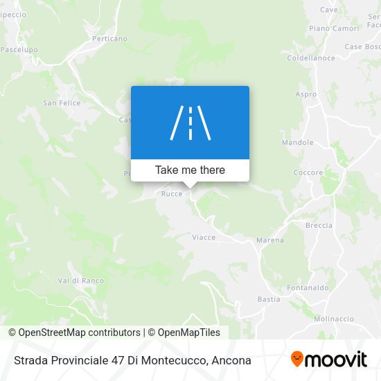 Strada Provinciale 47 Di Montecucco map
