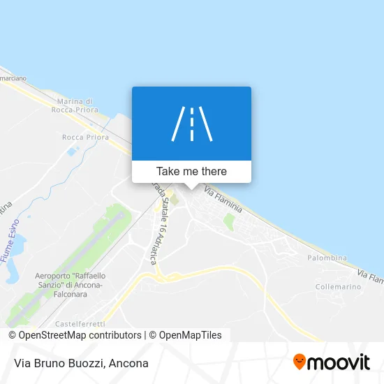 Bruno Buozzi Street map