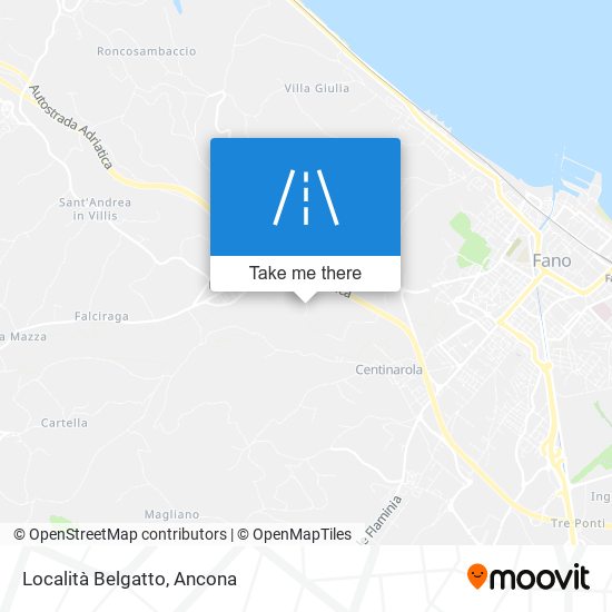 Località Belgatto map