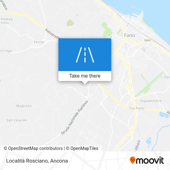 Località Rosciano map