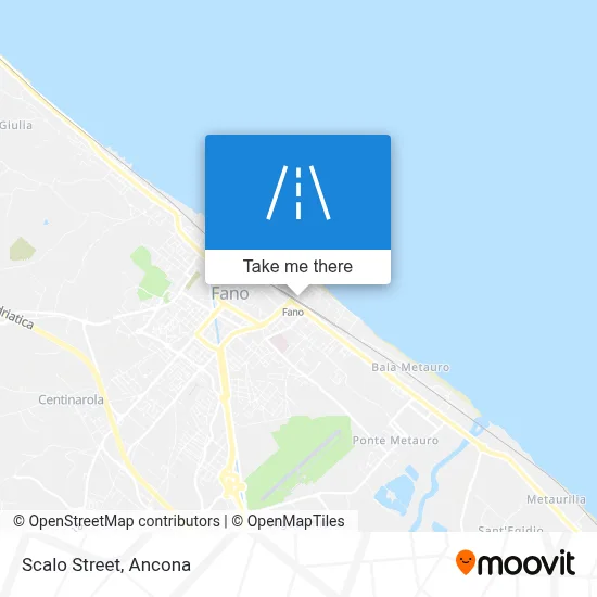 Scalo Street map