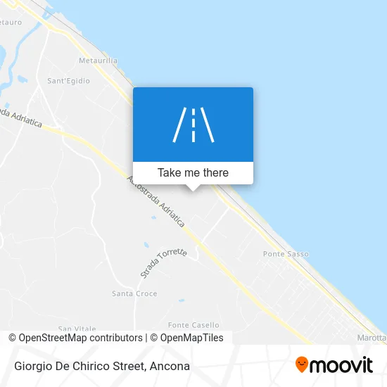 Giorgio De Chirico Street map