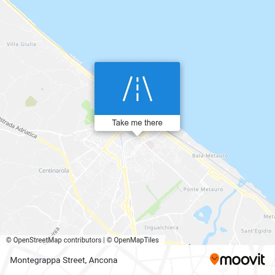 Montegrappa Street map