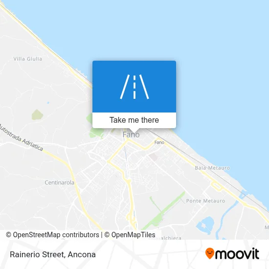 Rainerio Street map