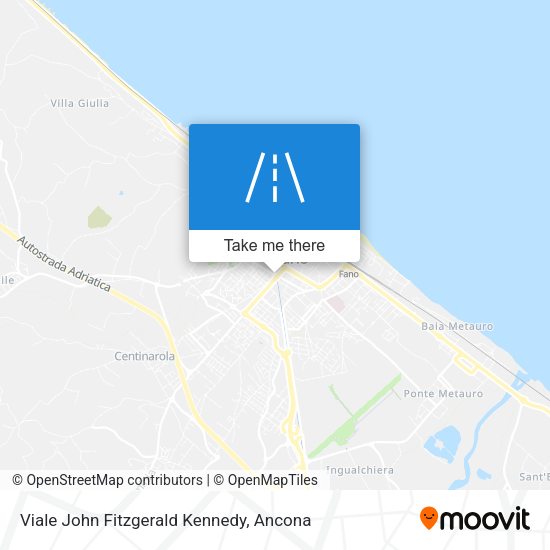 Viale John Fitzgerald Kennedy map