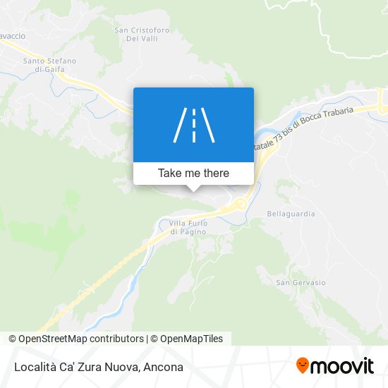 Località Ca' Zura Nuova map