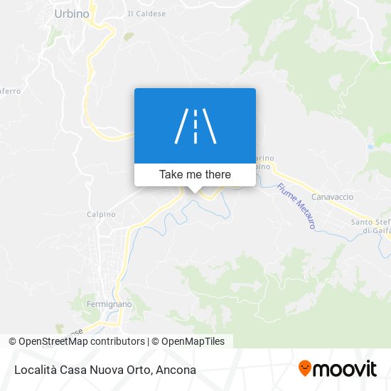 Località Casa Nuova Orto map