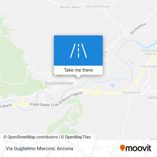 Via Guglielmo Marconi map