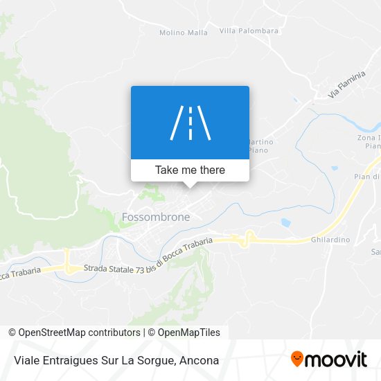 Viale Entraigues Sur La Sorgue map