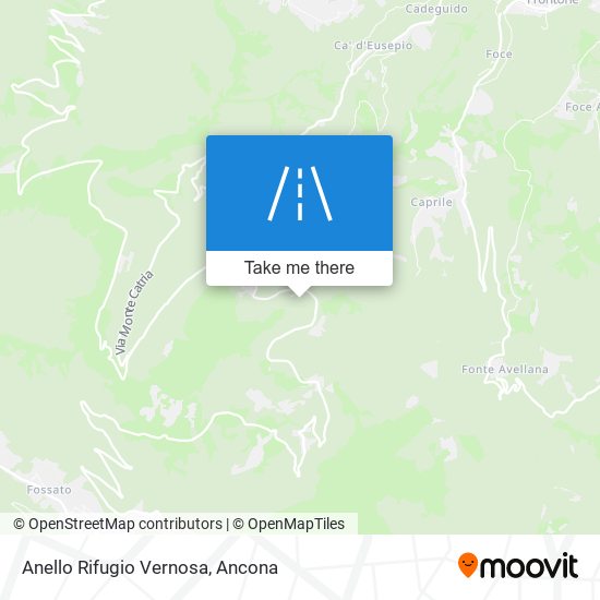 Anello Rifugio Vernosa map