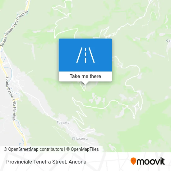 Provinciale Tenetra Street map