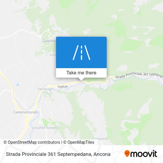 Strada Provinciale 361 Septempedana map