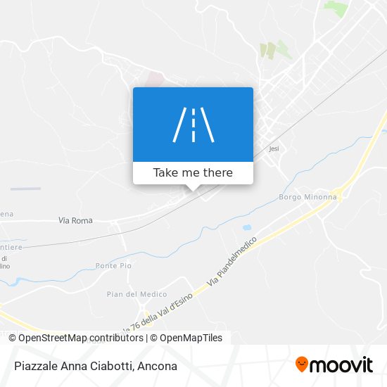 Piazzale Anna Ciabotti map