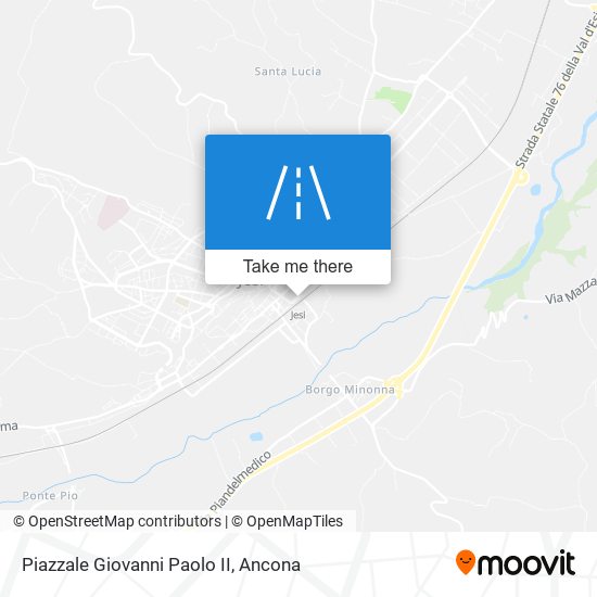 Piazzale Giovanni Paolo II map