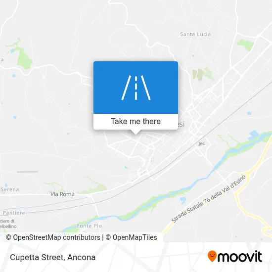 Cupetta Street map