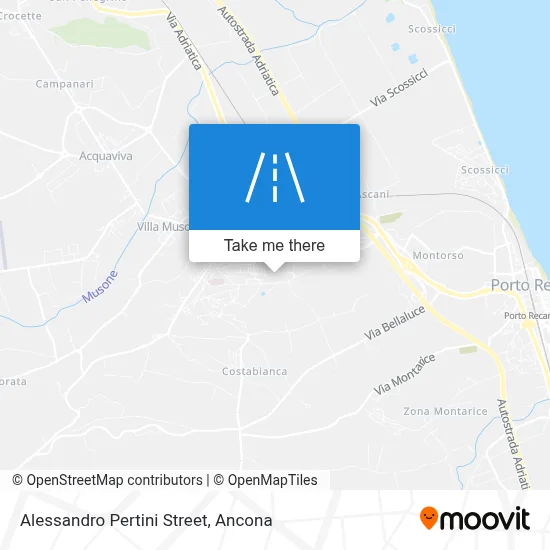 Alessandro Pertini Street map