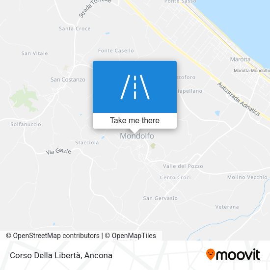 Corso Della Libertà map