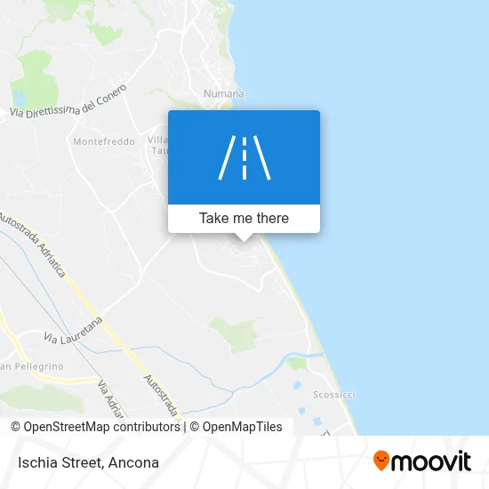 Ischia Street map