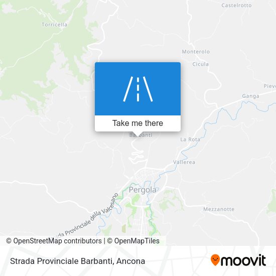 Strada Provinciale Barbanti map
