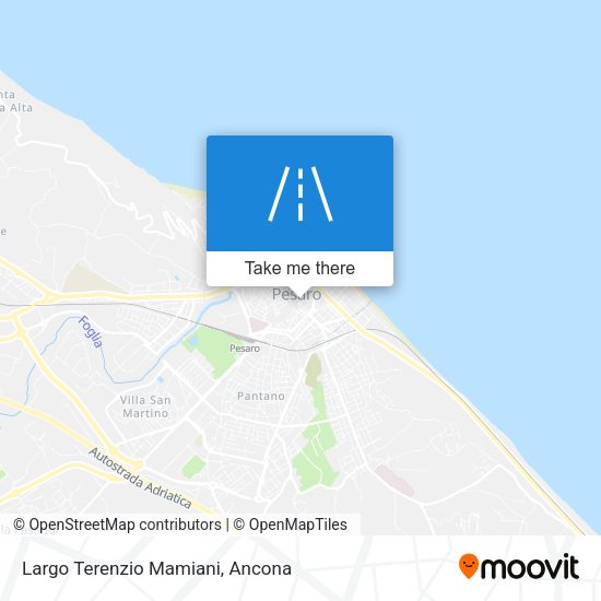 Largo Terenzio Mamiani map