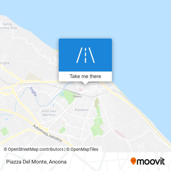 Piazza Del Monte map