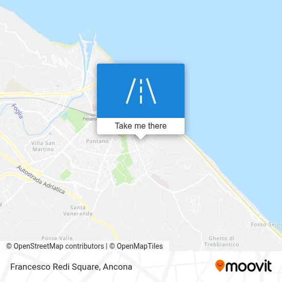 Francesco Redi Square map