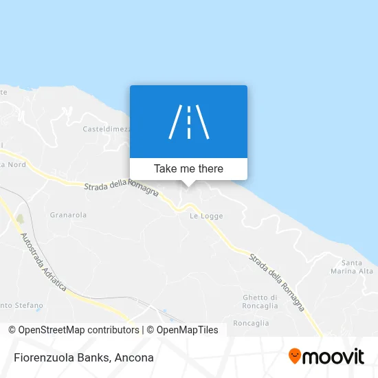 Fiorenzuola Banks map