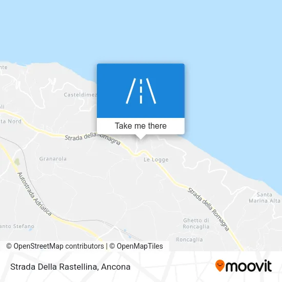 Strada Della Rastellina map