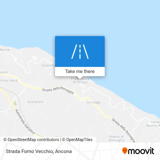 Strada Forno Vecchio map