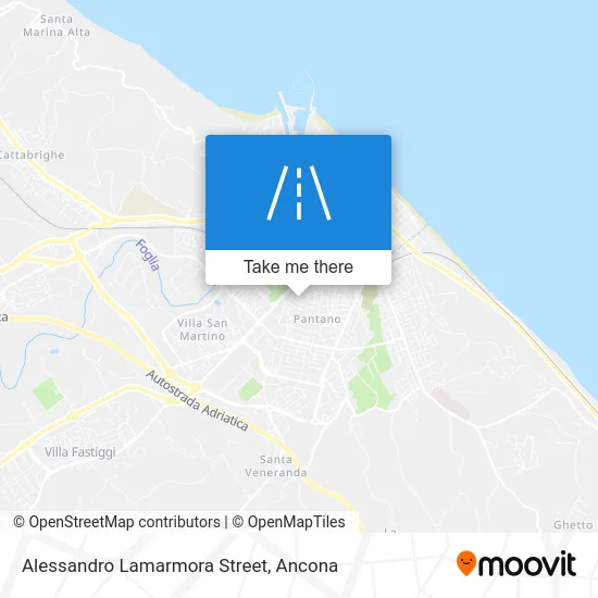Alessandro Lamarmora Street map