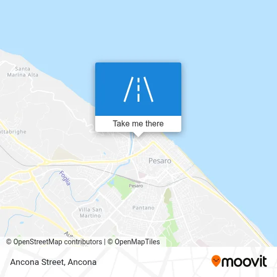 Ancona Street map