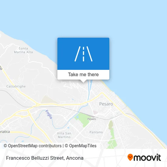 Francesco Belluzzi Street map